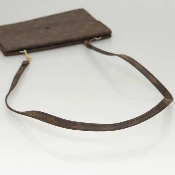 LOUIS VUITTON Monogram Double Rabat Shoulder Bag M51815 LV Auth BA1071 - Picture 8 of 16